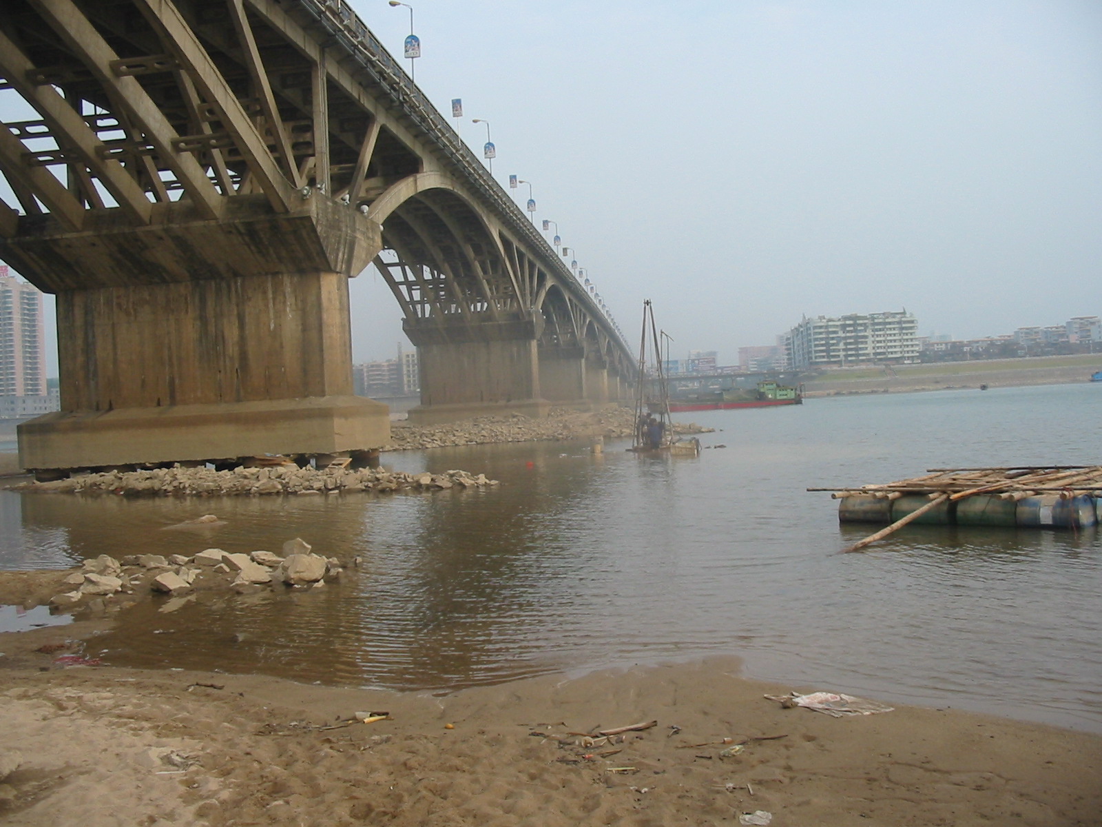 清遠北江大橋(姐妹新橋)工程地質勘察.JPG