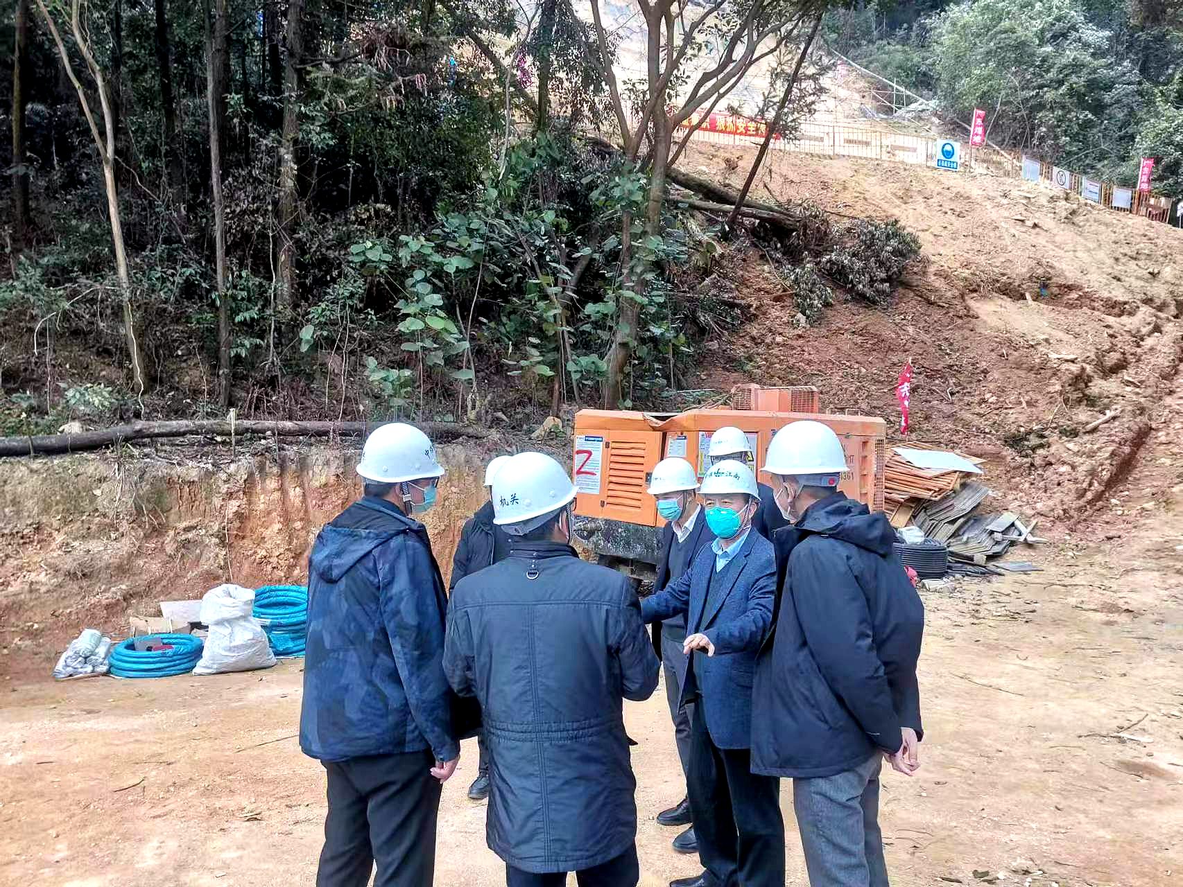 圖片3  沈志全帶隊(duì)到花都王子山地質(zhì)災(zāi)害治理項(xiàng)目檢查.jpg